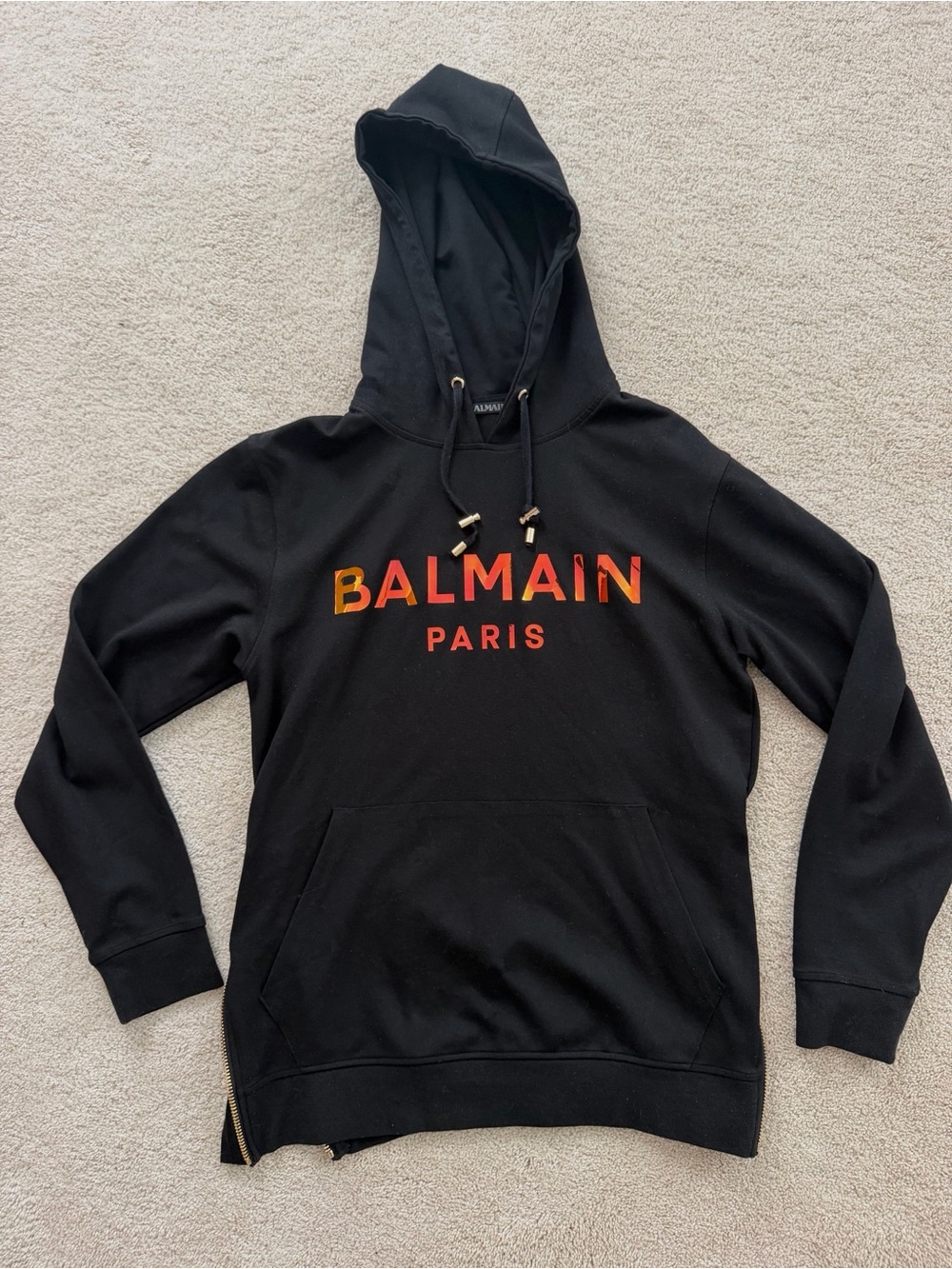 Balmain Paris Women's Hooded Sweatshirt